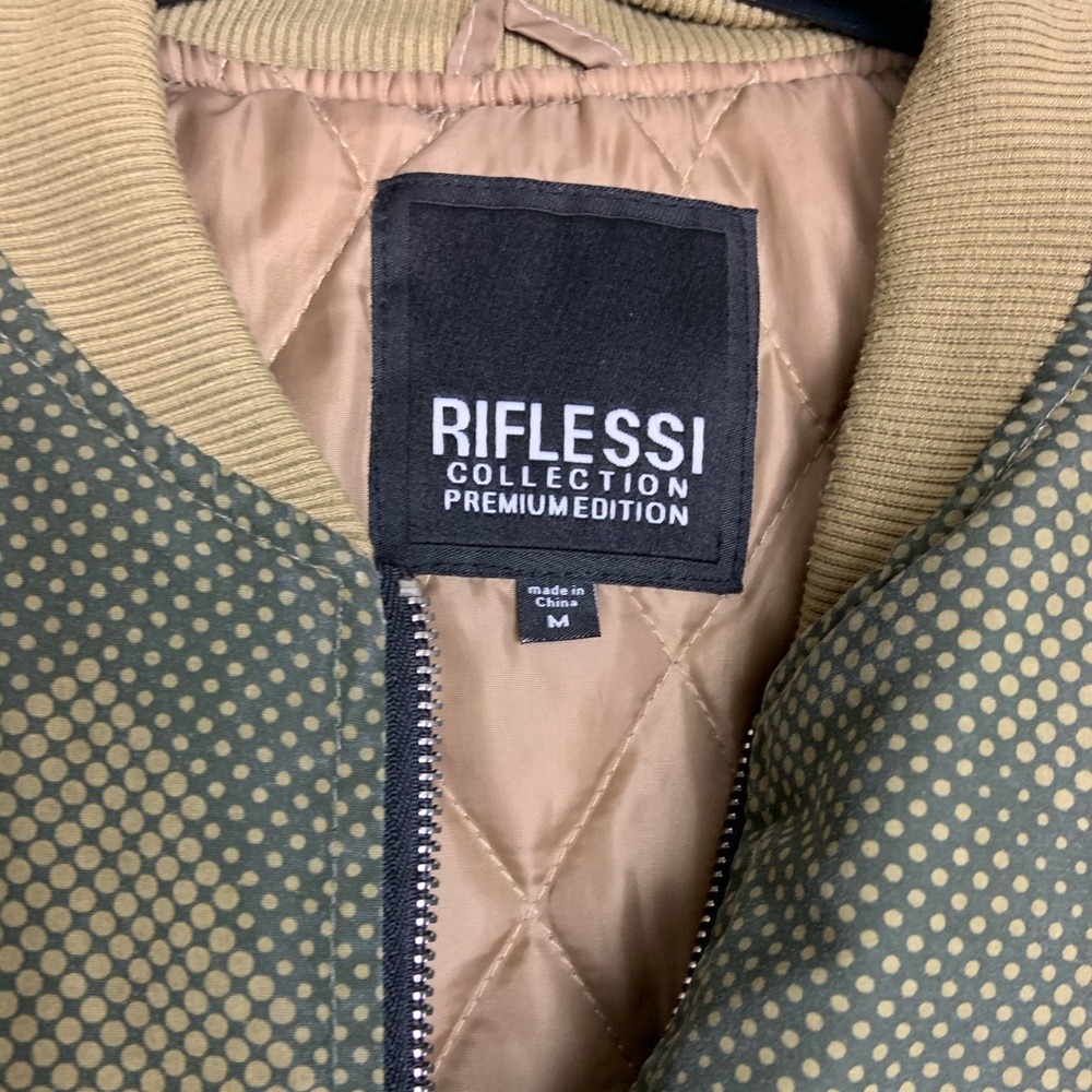 Md Riflessi Collection Army Net Print Bomber - image 7